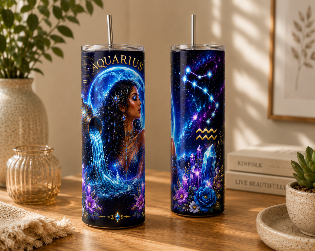 Stainless tumbler Aquarius