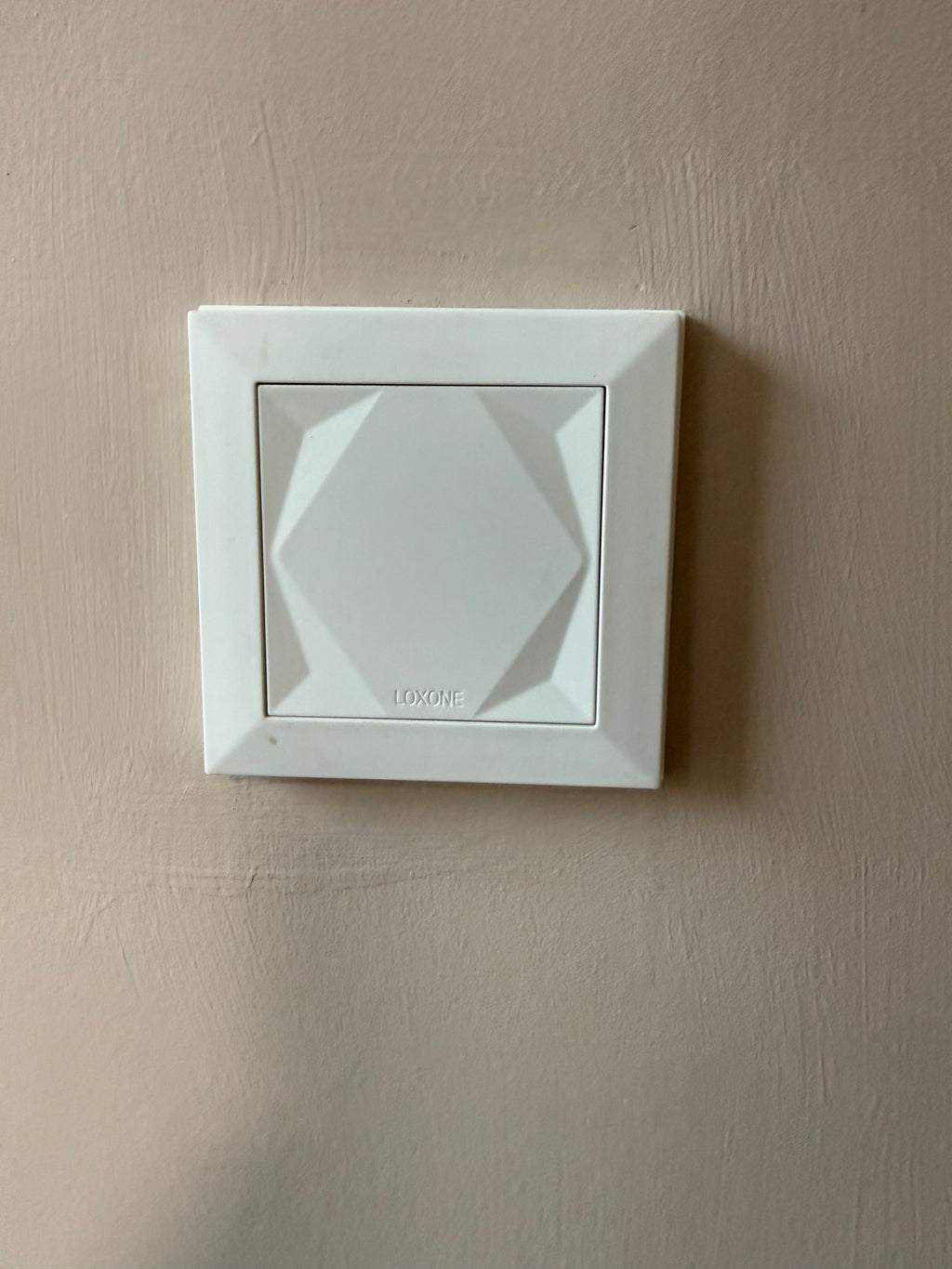 Loxone Touch Tree Back Plate | Wall Cover / Retrofit Plate | Black or White
